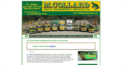 Desktop Screenshot of mcollardwaste.co.uk